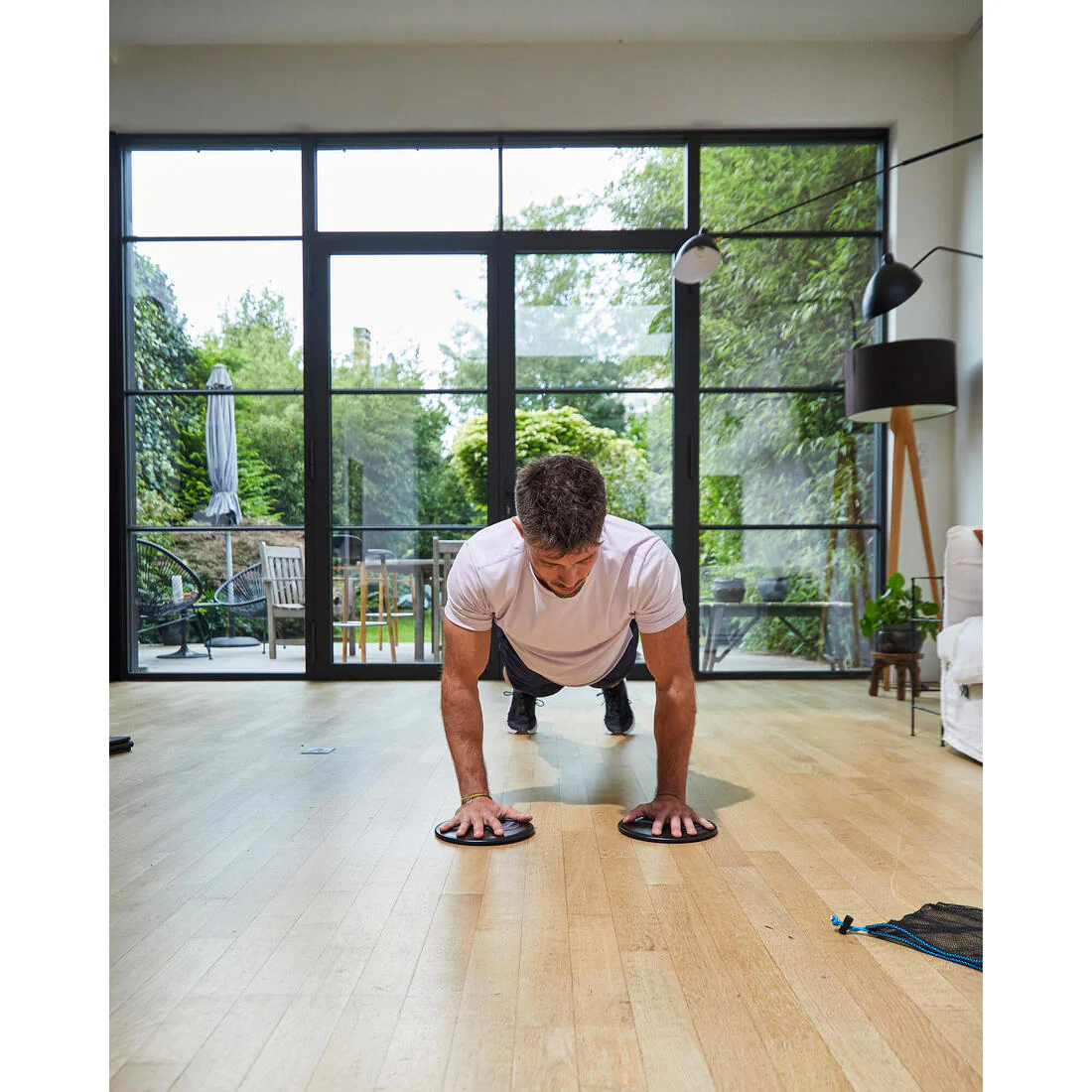 Weight Training Gliding Discs for Use on All Floors - Twin-Pack - Image 7