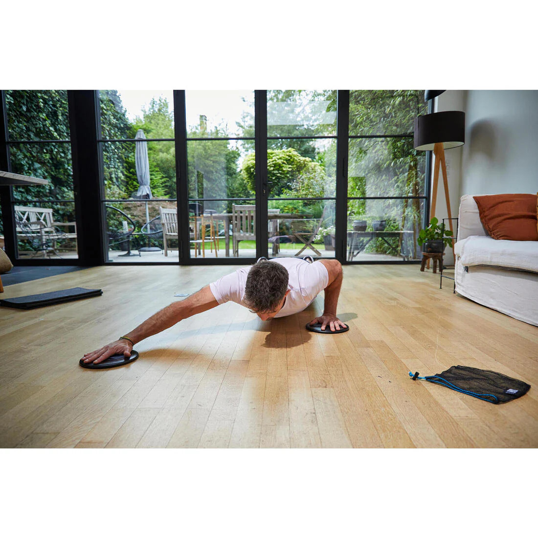 Weight Training Gliding Discs for Use on All Floors - Twin-Pack - Image 8