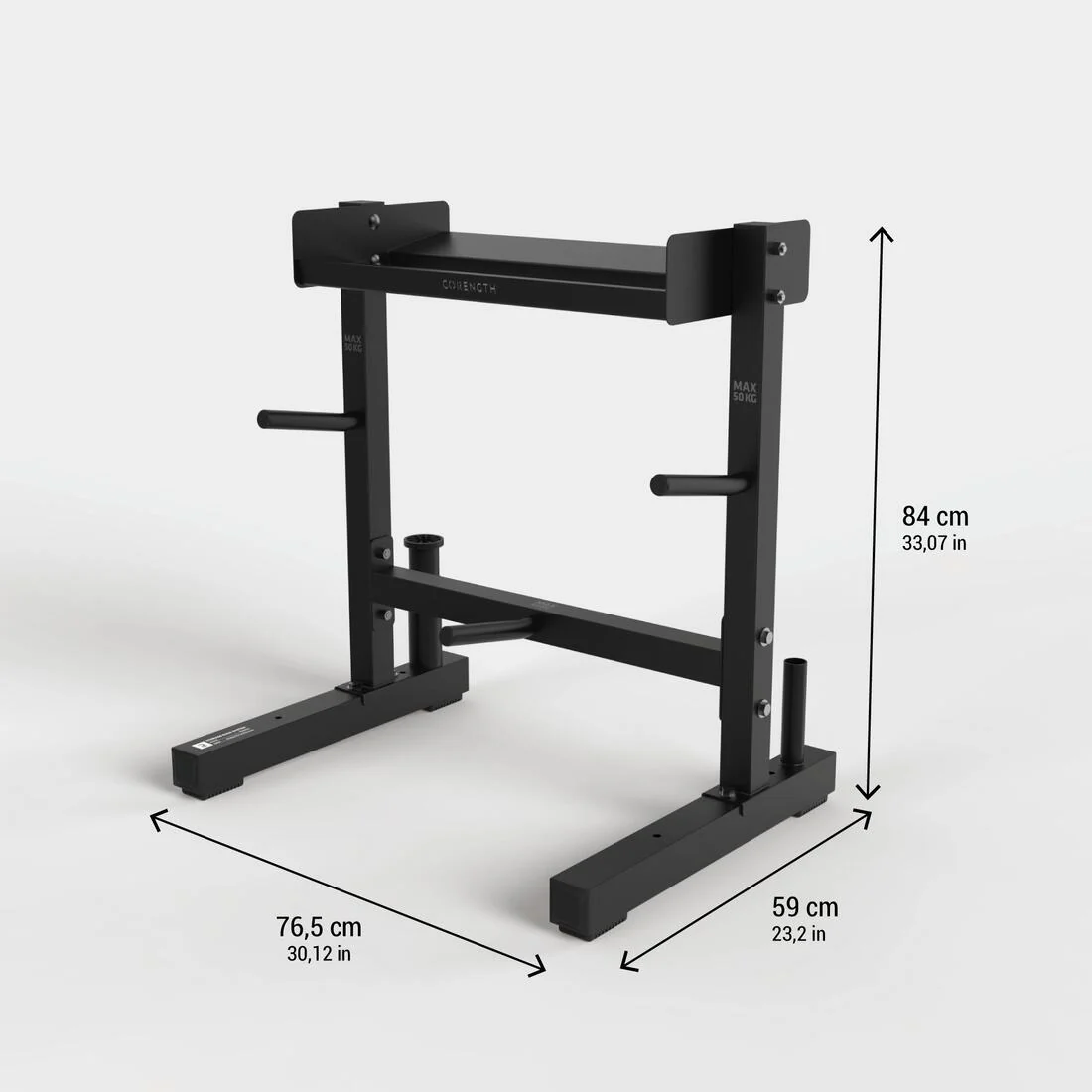 Weight Training Storage Rack for Bars and Weights - Image 6