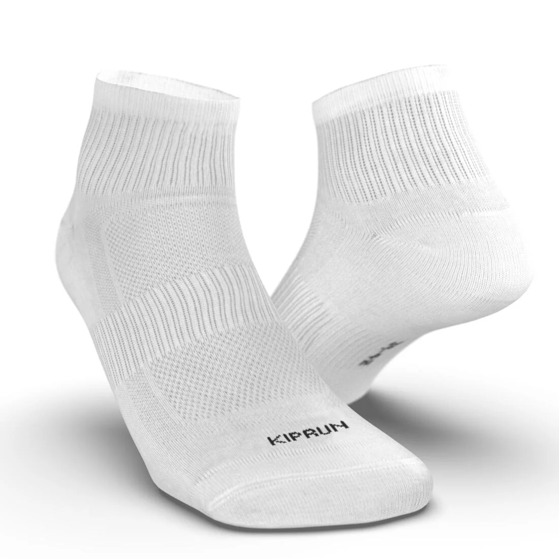 White Running Socks 3-Pack - Run 100 - Image 3