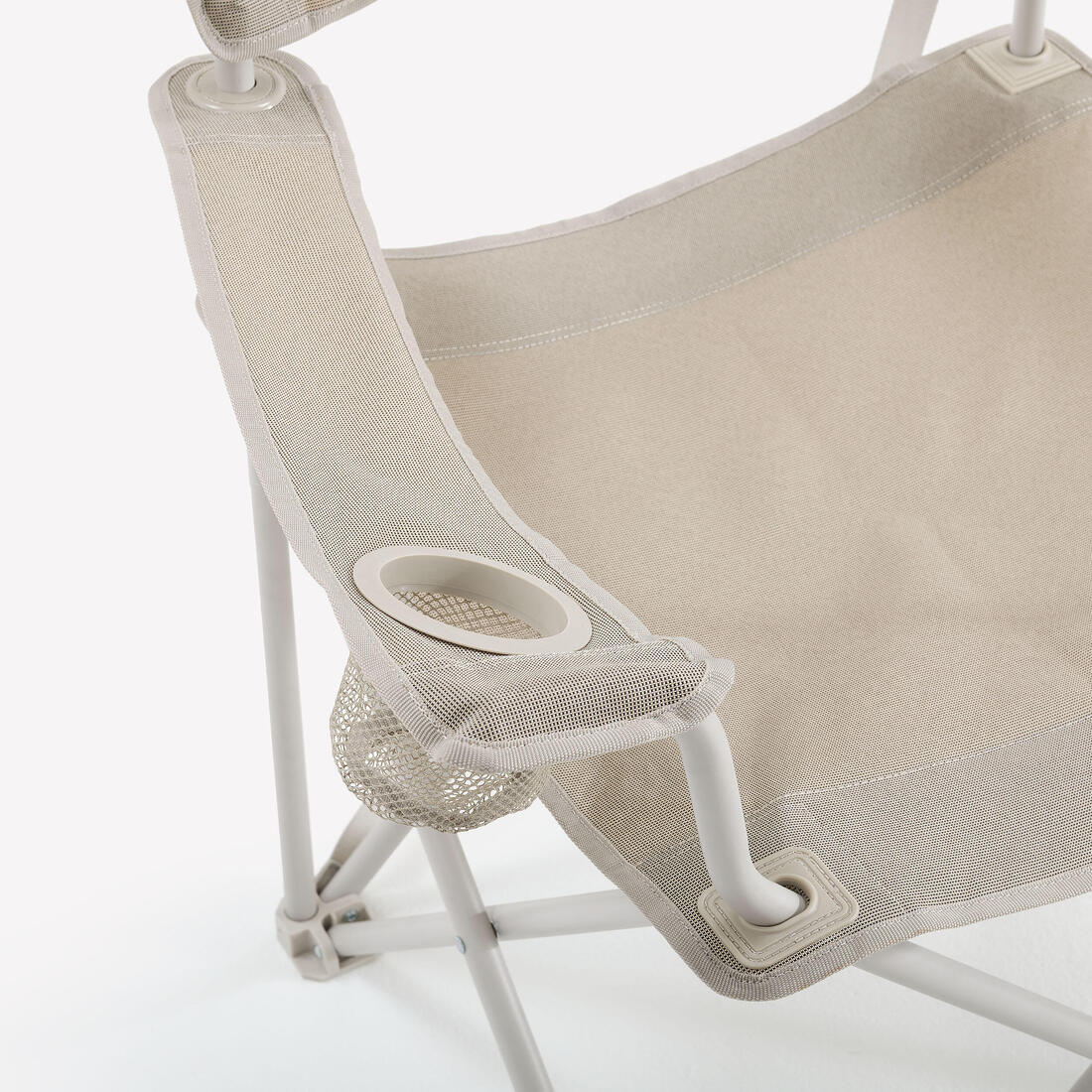 Wide, comfortable folding camping chair, with armrests - Image 5