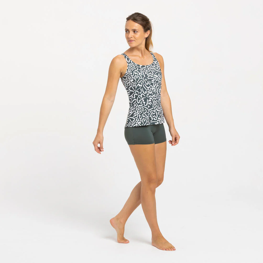 Women’s 1-piece Swimsuit Tankini Shorty HEVA Leo - Image 13