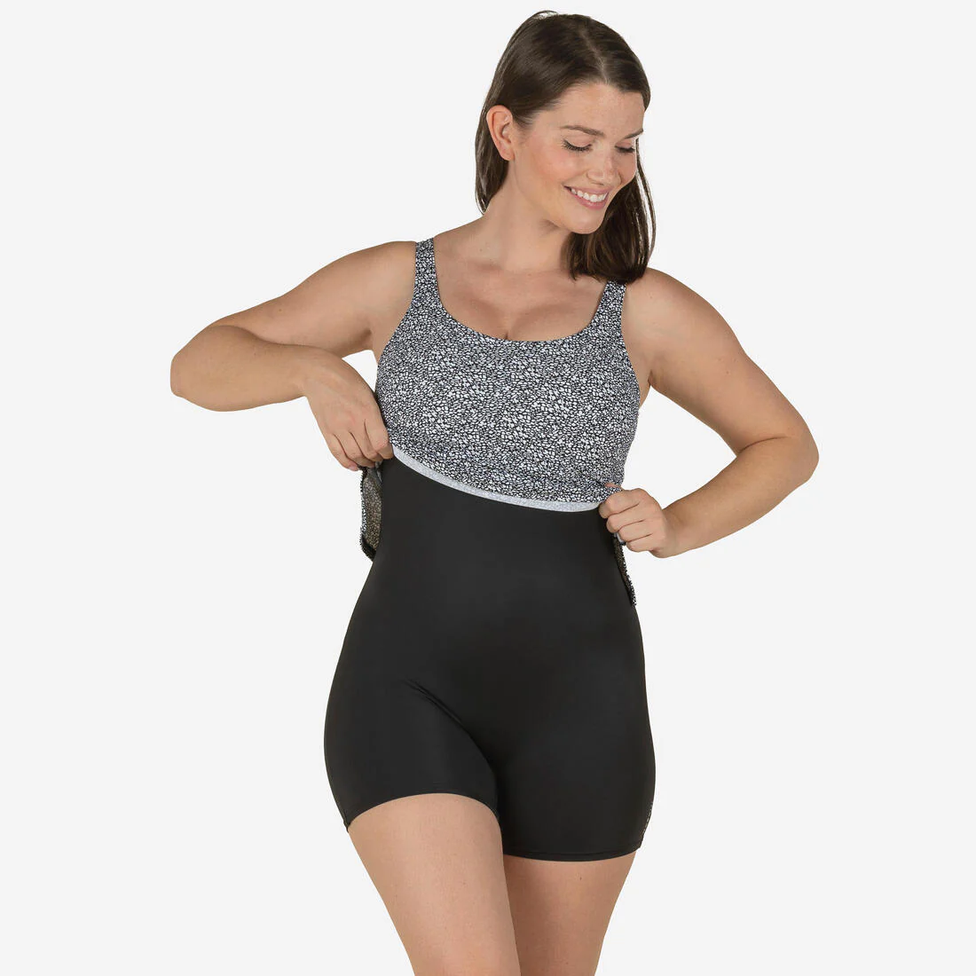 Women’s 1-piece Swimsuit Tankini Shorty HEVA Leo - Image 4