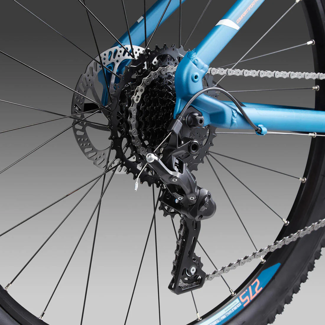Women's 27.5" Mountain Bike ST 530 - Turquoise - Image 3