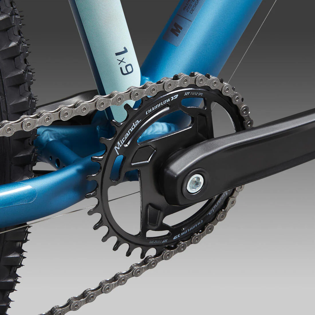 Women's 27.5" Mountain Bike ST 530 - Turquoise - Image 4