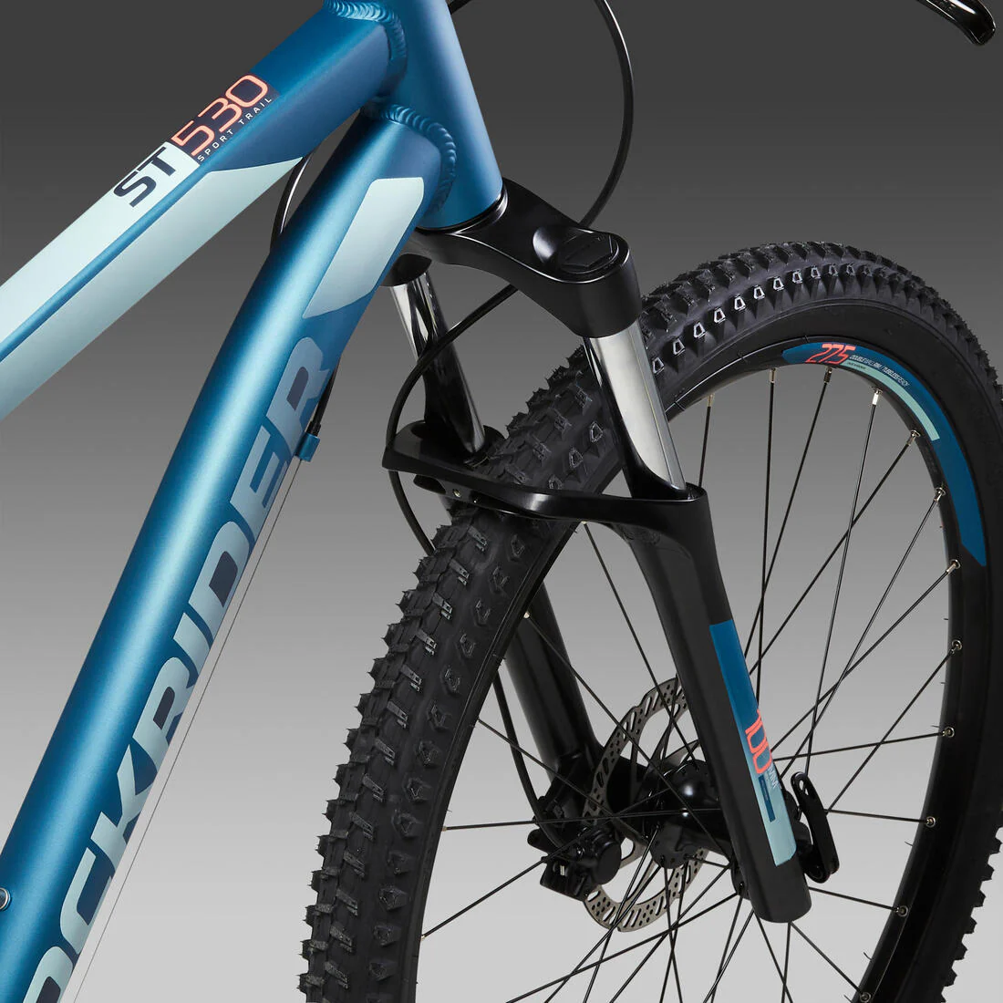 Women's 27.5" Mountain Bike ST 530 - Turquoise - Image 7