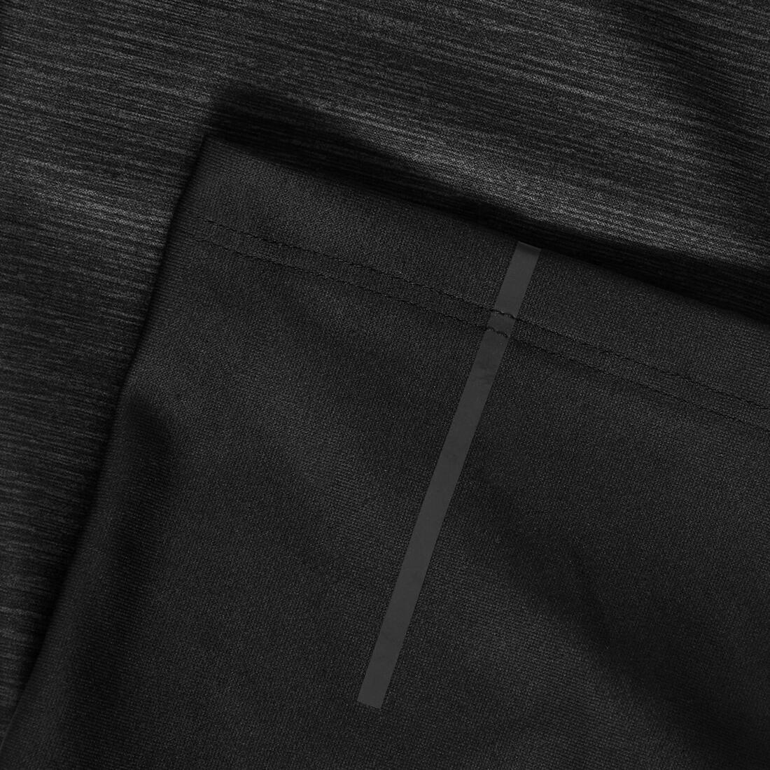 Women's breathable short running leggings Dry+ Feel - black - Image 2