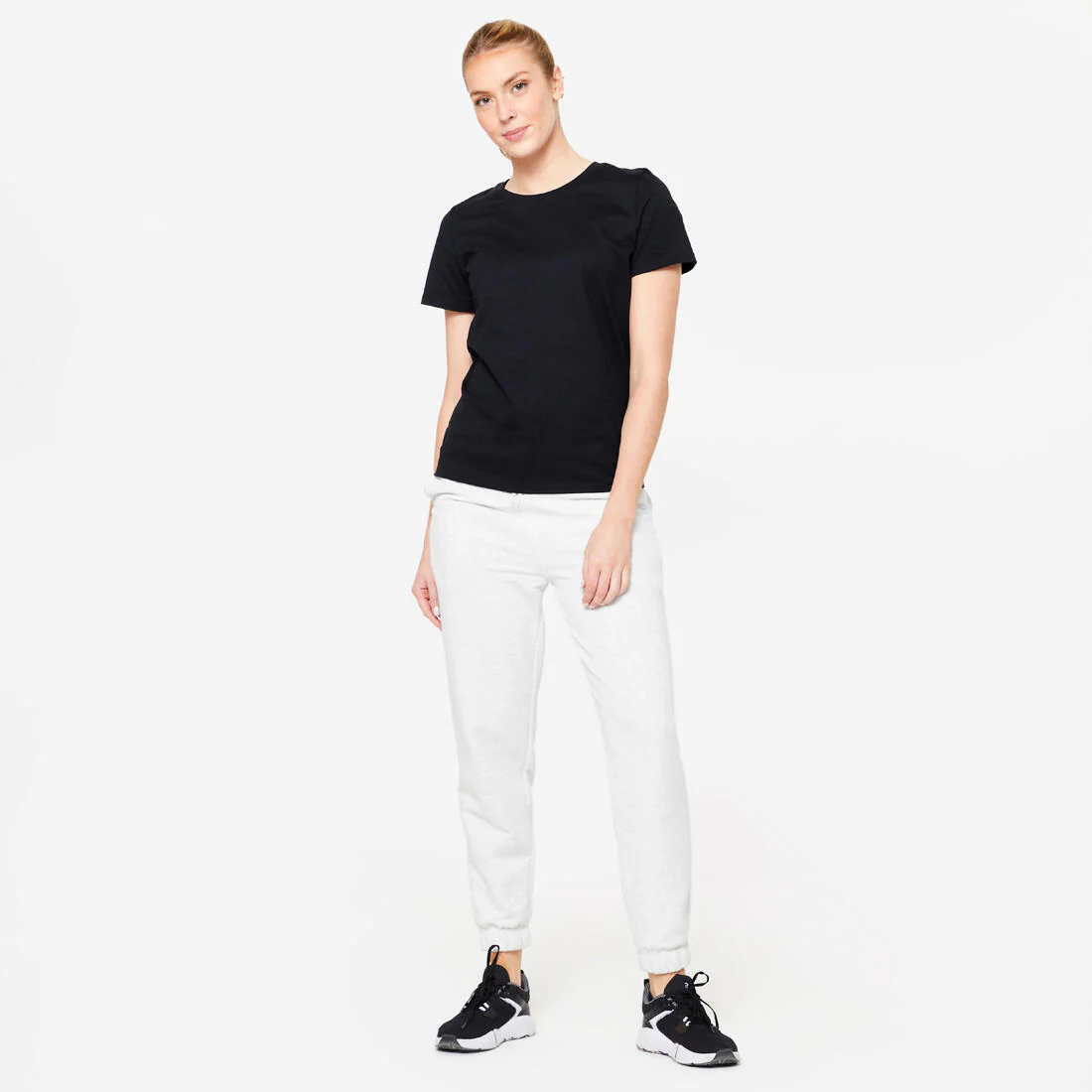 Women's Crew Neck Cotton T-Shirt - Image 10