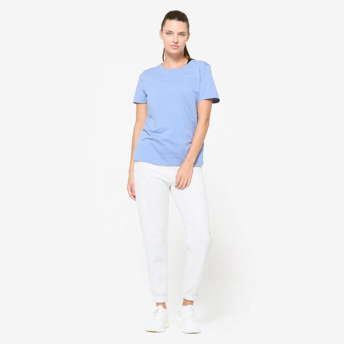 Women's Crew Neck Cotton T-Shirt - Image 12