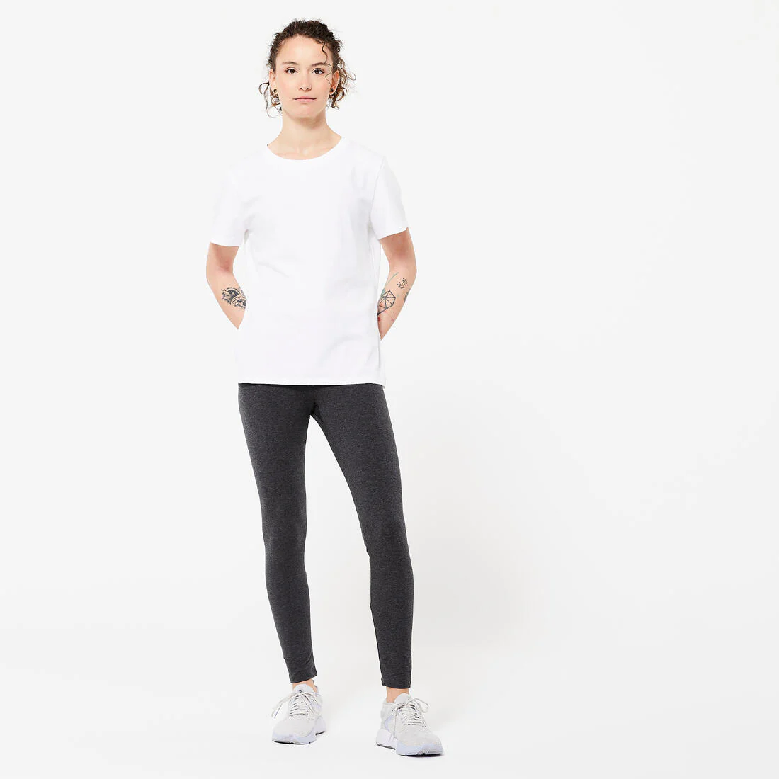 Women's Crew Neck Cotton T-Shirt - Image 14