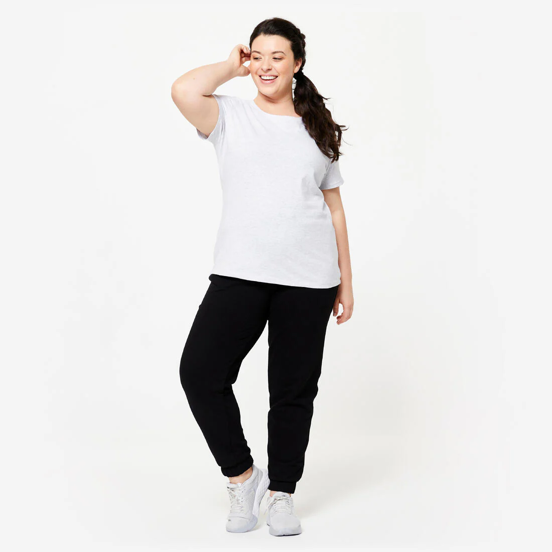 Women's Crew Neck Cotton T-Shirt - Image 16