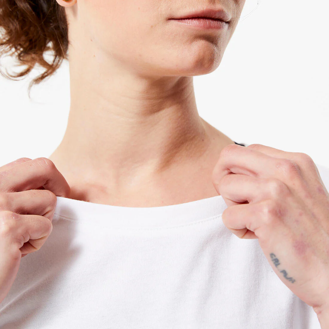 Women's Crew Neck Cotton T-Shirt - Image 19