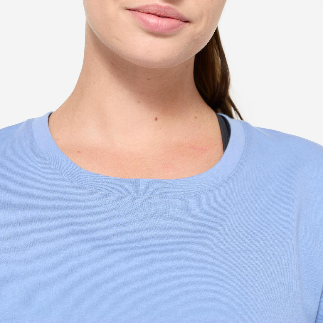 Women's Crew Neck Cotton T-Shirt - Image 20