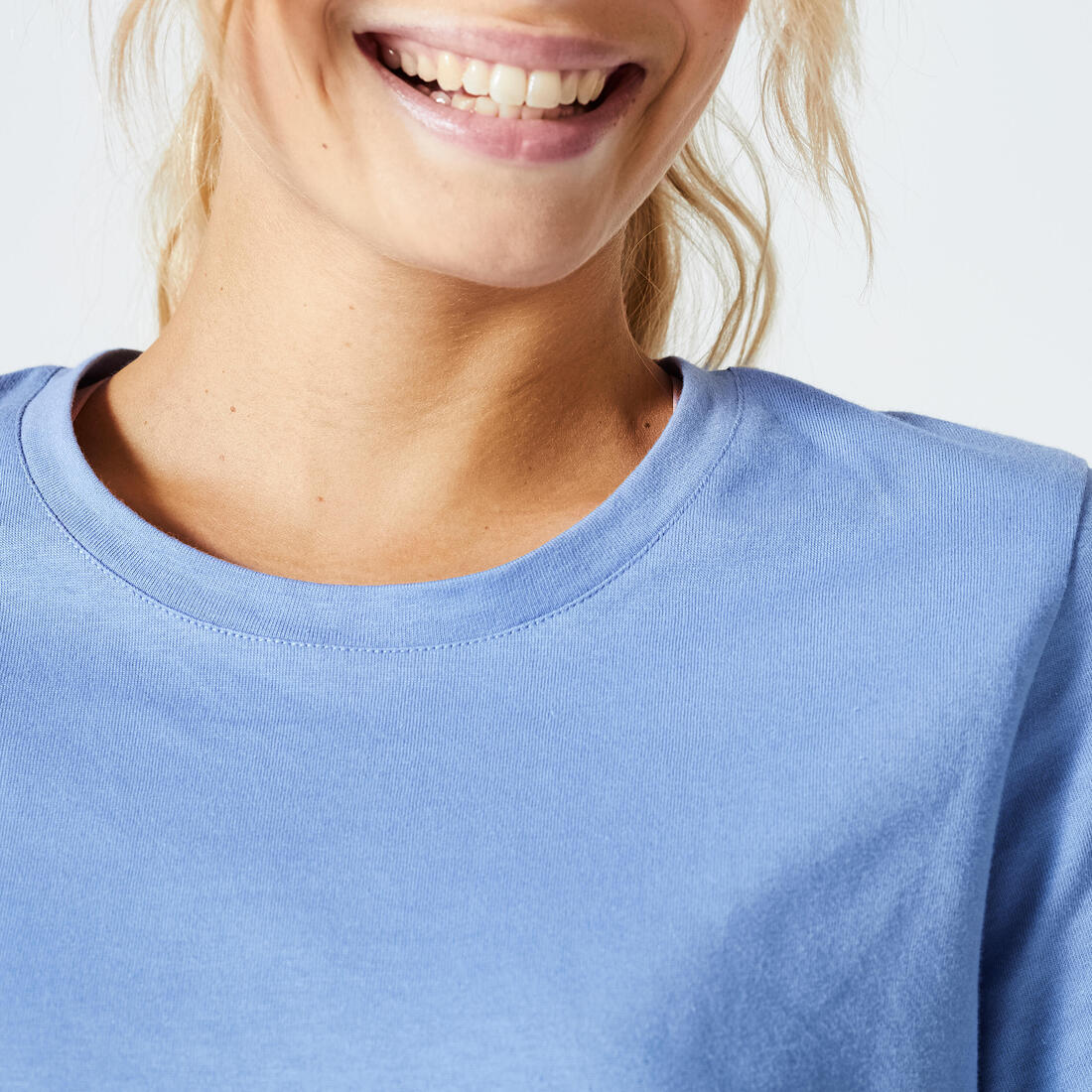 Women's Crew Neck Cotton T-Shirt - Image 23
