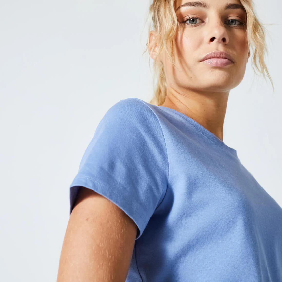 Women's Crew Neck Cotton T-Shirt - Image 25