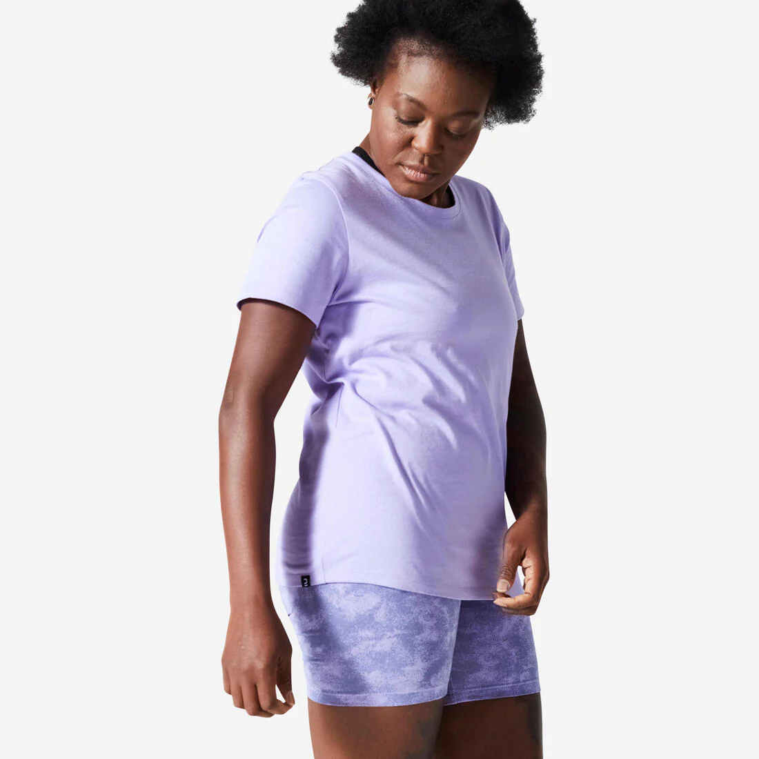 Women's Crew Neck Cotton T-Shirt - Image 3