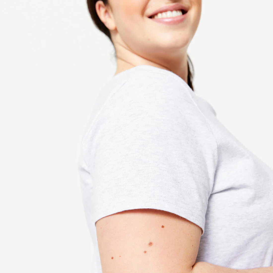 Women's Crew Neck Cotton T-Shirt - Image 35