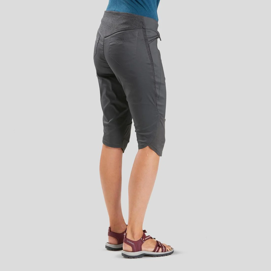 Women's Cropped Hiking Trousers - NH500 - Image 3
