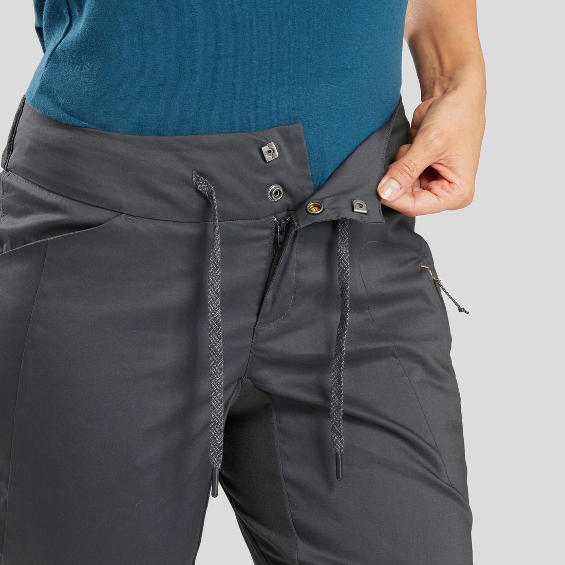 Women's Cropped Hiking Trousers - NH500 - Image 5