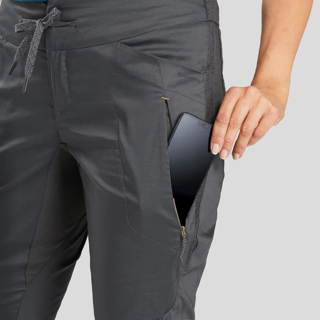 Women's Cropped Hiking Trousers - NH500 - Image 8