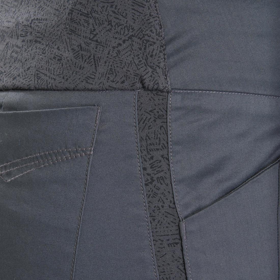 Women's Cropped Hiking Trousers - NH500 - Image 9