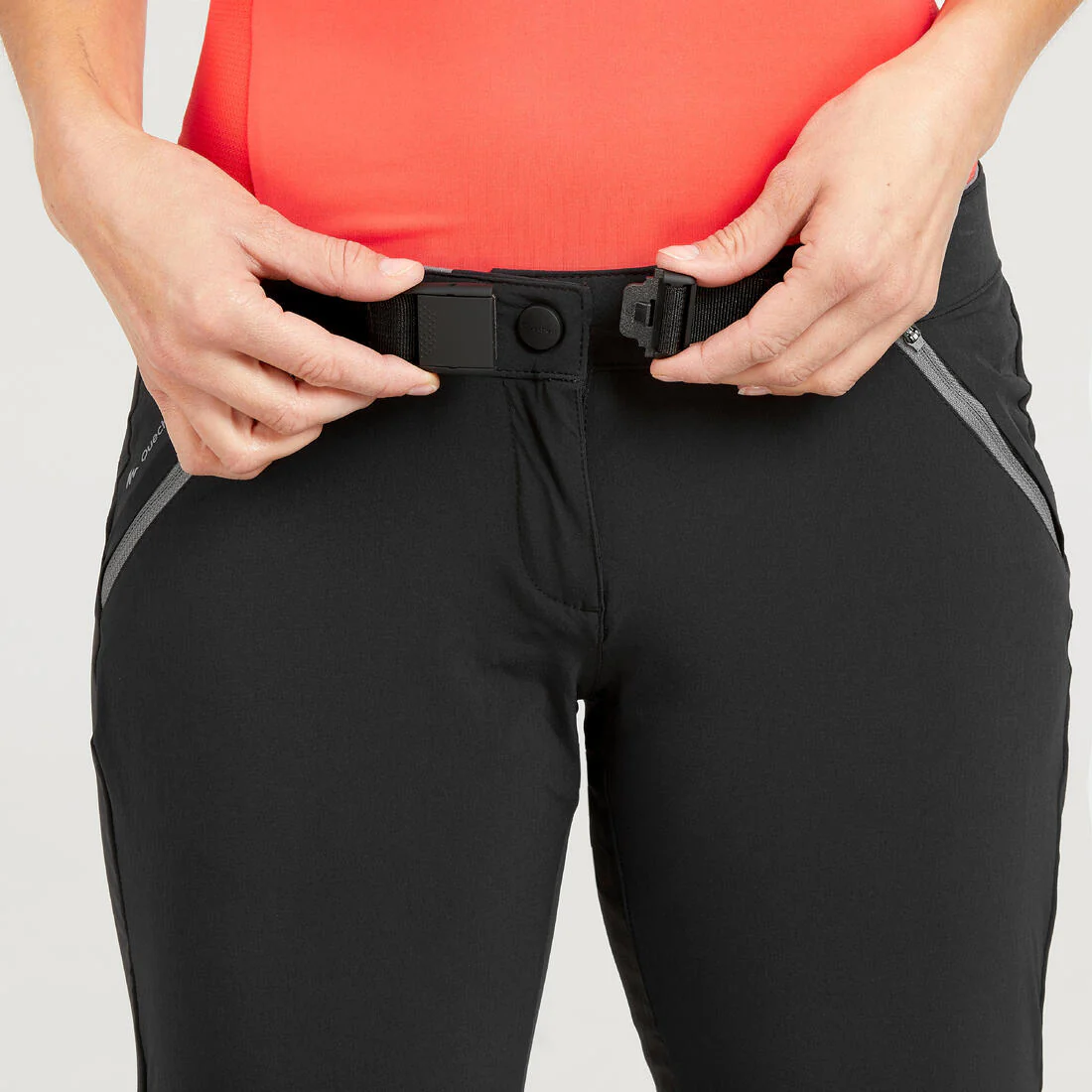Women’s cropped mountain walking trousers MH500 - Image 6