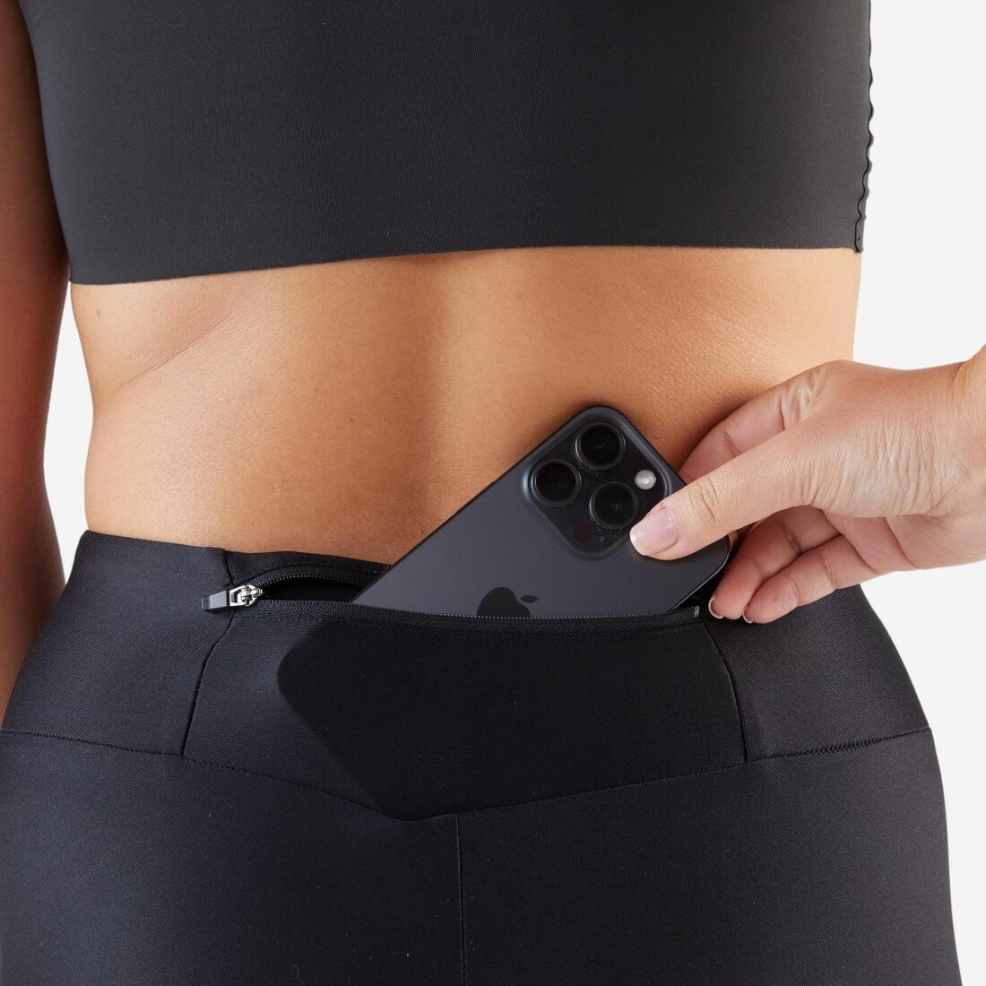 Women's Cycling Shorts KIPRUN Run 100-black - Image 5