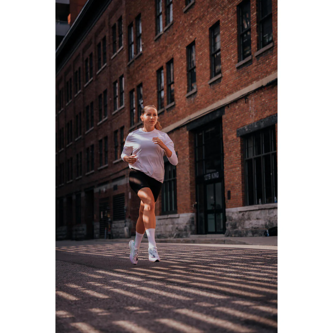 Women's Cycling Shorts KIPRUN Run 100-black - Image 8