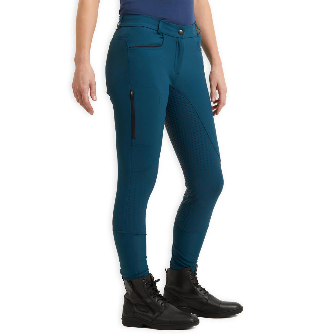 Women's Equestrian Jodhpurs 580 Light Fullgrip - Image 11