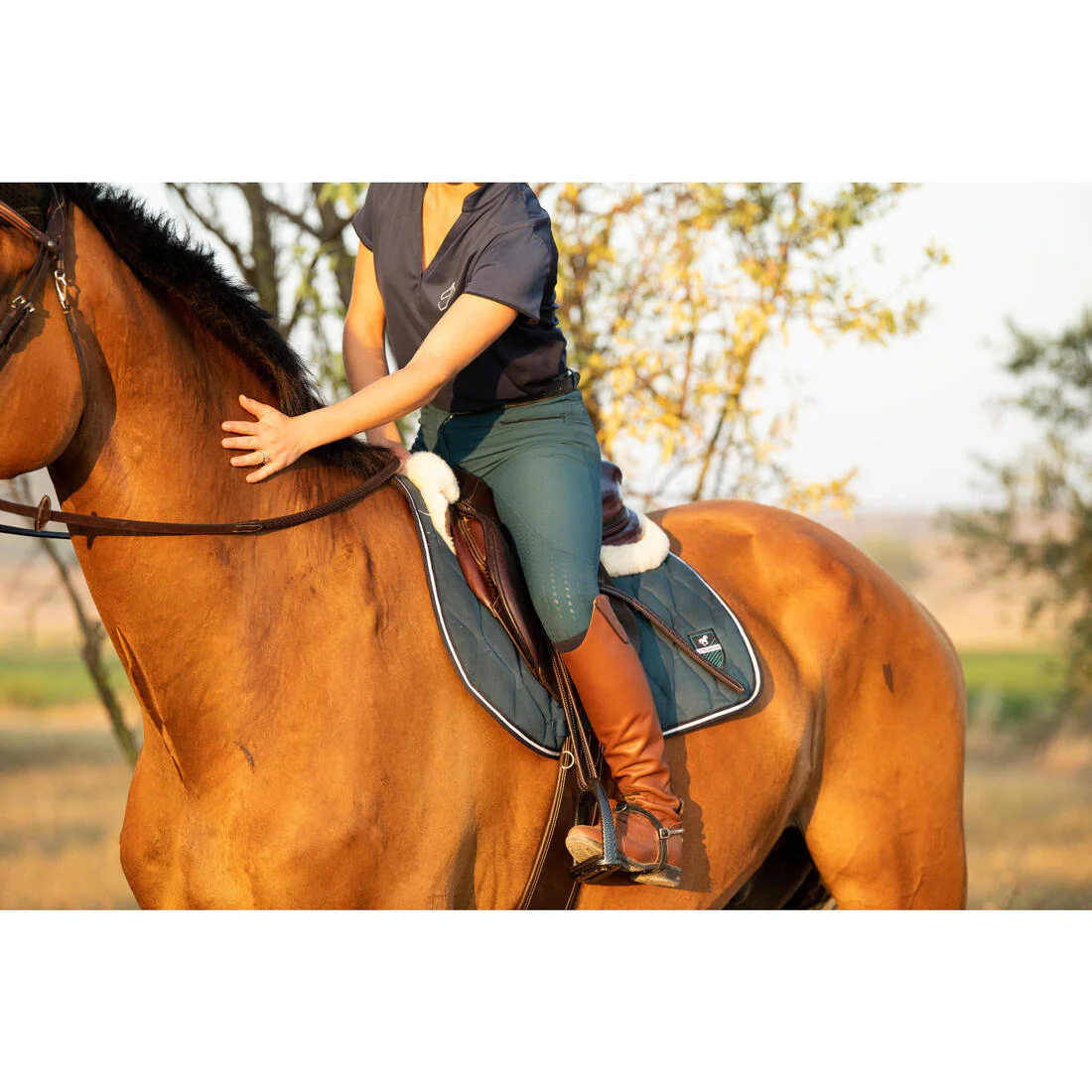 Women's Equestrian Jodhpurs 580 Light Fullgrip - Image 27