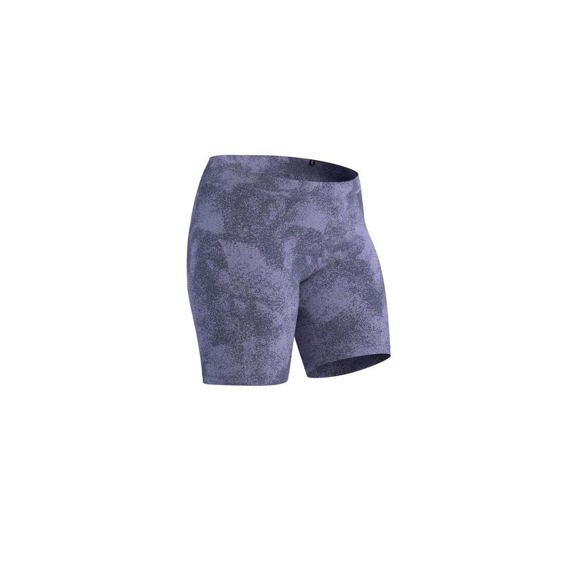 Women's Fitness Cycling Shorts - Purple - Image 4