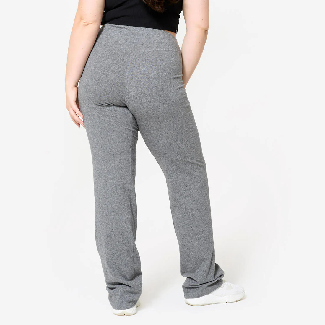 Women's Flared Cotton Fitness Leggings - Image 8