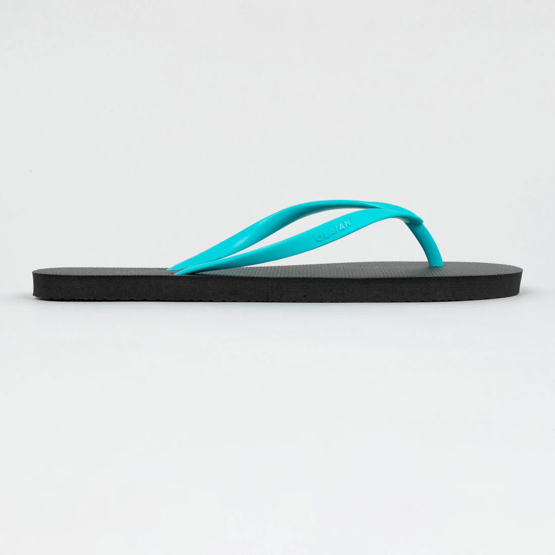 Women's FLIP-FLOPS 100 - Turquoise Black - Image 3