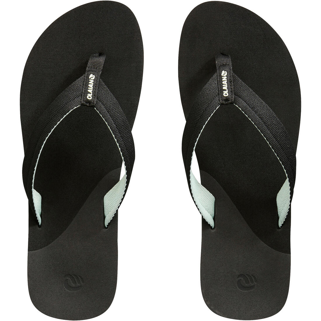 Women's Flip-Flops 550 - Frozen Black - Image 2
