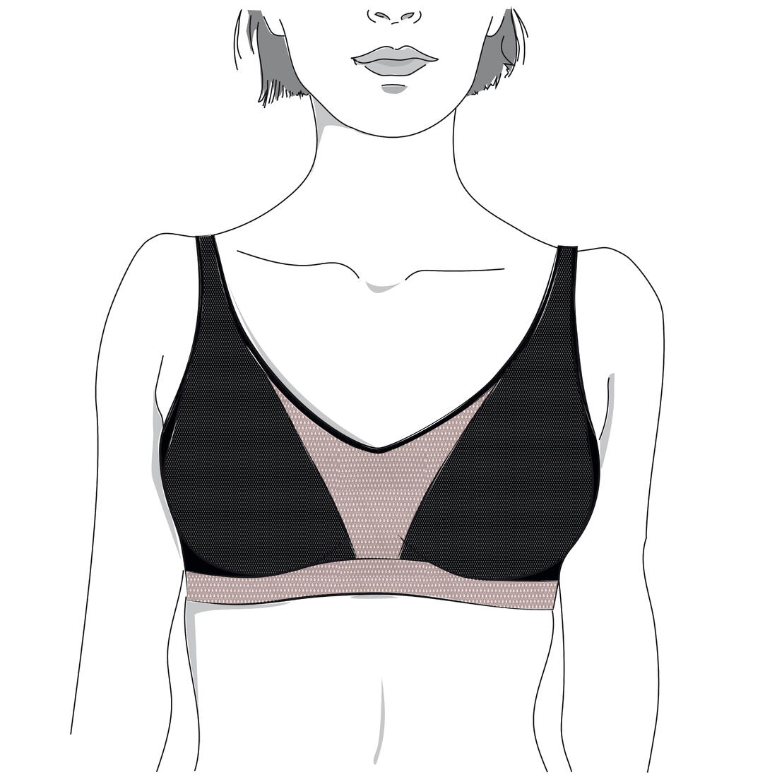 Women's High Support Convertible Strap Sports Bra - Image 54