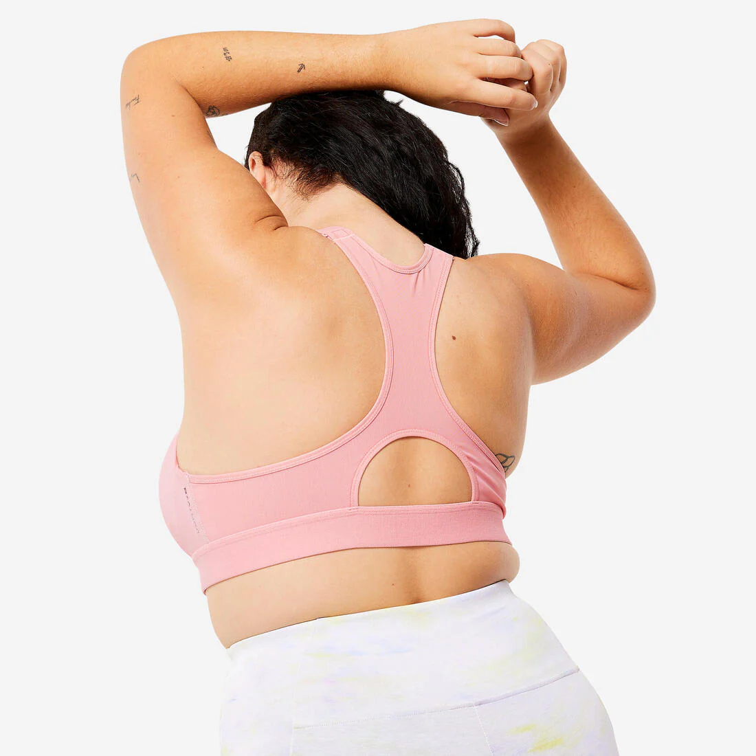 Women's High Support Zipped Sports Bra with Cups - Image 10