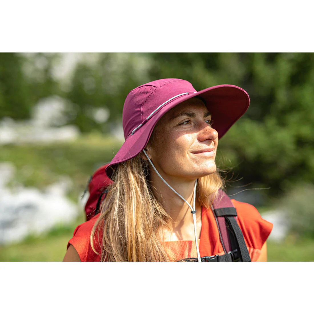 Womenâs hiking hat - HIKE 500 - Image 4