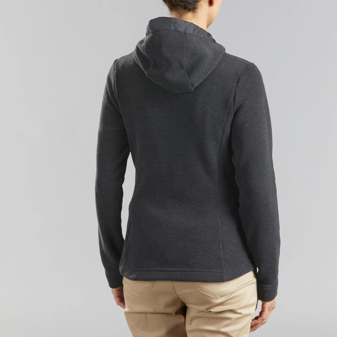 Women’s Hiking Hooded Sweatshirt - NH100 Hybrid - Image 14