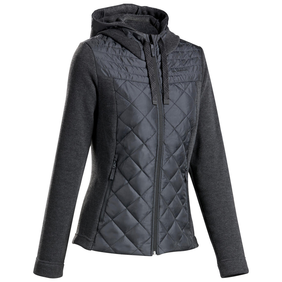 Women’s Hiking Hooded Sweatshirt - NH100 Hybrid - Image 5