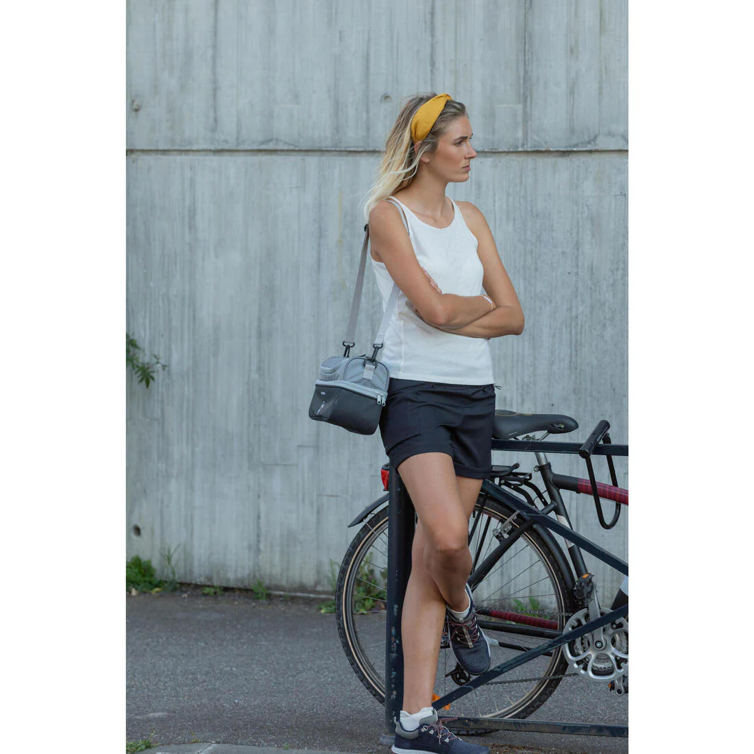 Women’s hiking shorts, NH500 Regular - Black - Image 7
