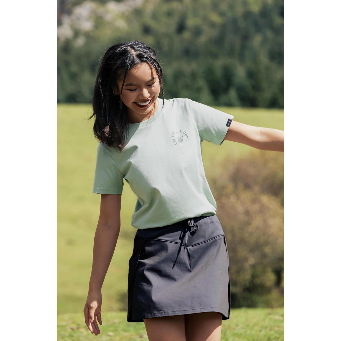 Women’s hiking skort, NH500 - Image 19