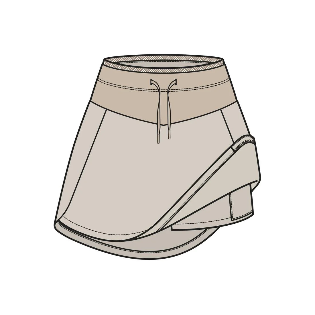 Women’s hiking skort, NH500 - Image 45