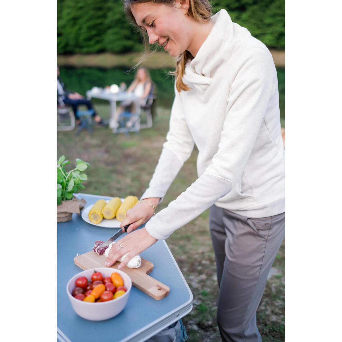 Women's Hiking Sweatshirt - NH100 - Image 2