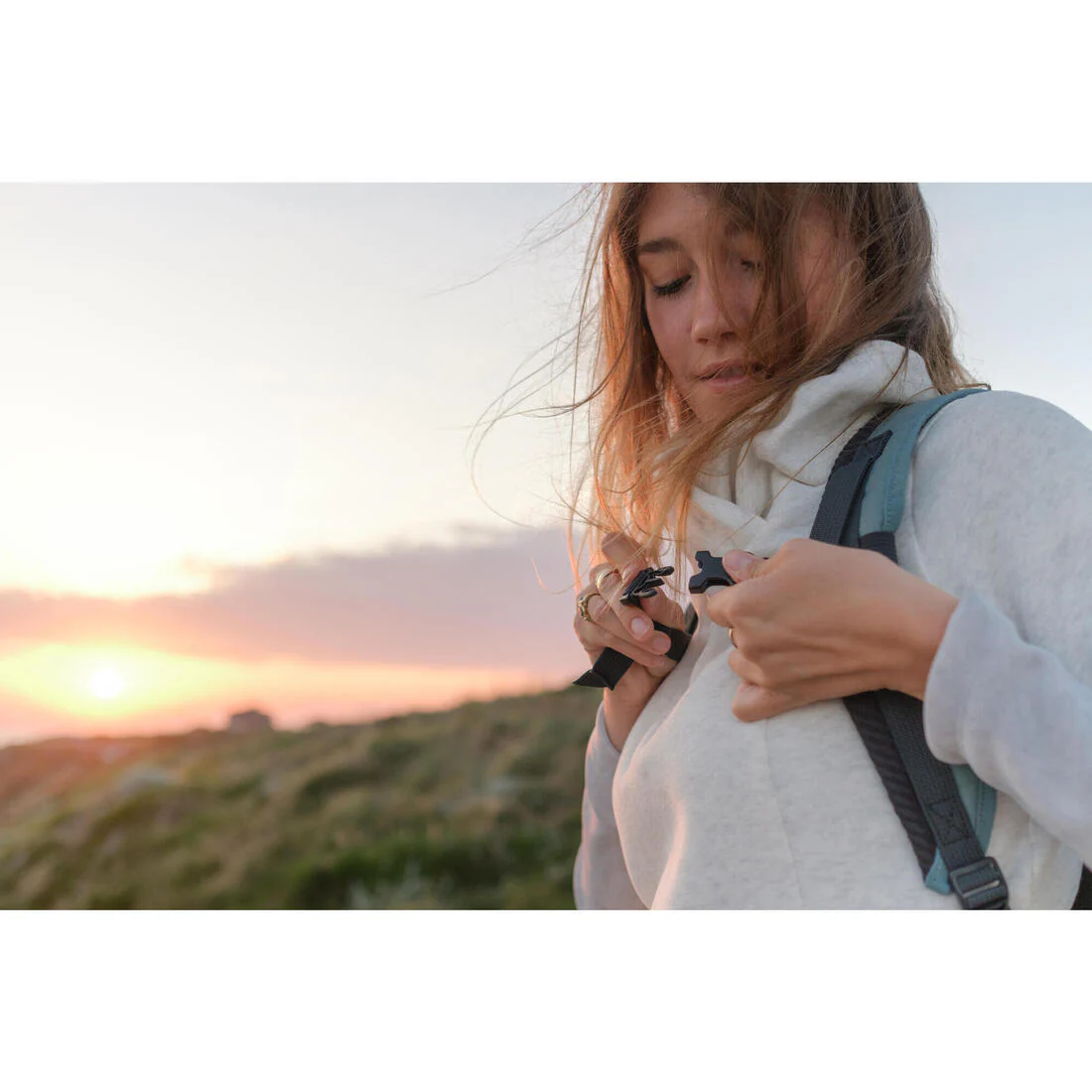 Women's Hiking Sweatshirt - NH100 - Image 3
