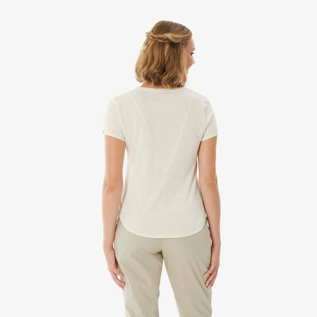 Women’s hiking T-shirt, NH500 - Image 8