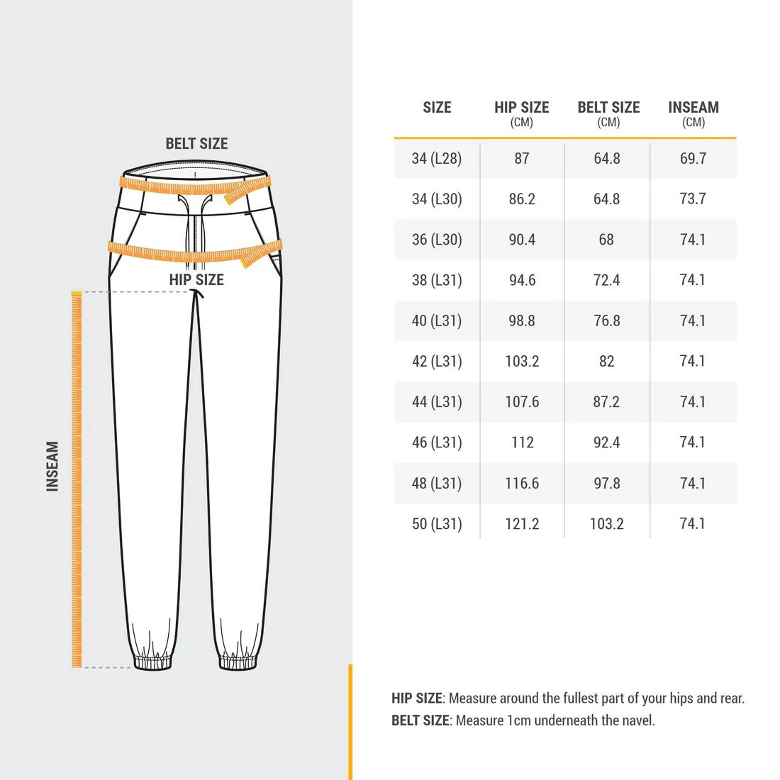Women’s hiking trousers, NH100 - Image 3