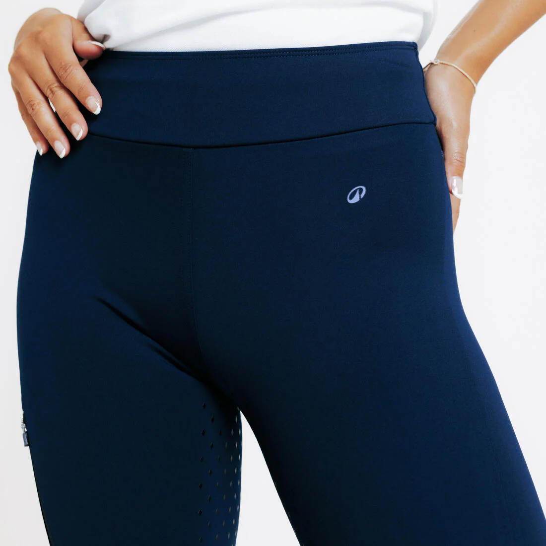 Women's Horse Riding Full Grip Leggings 500 - Image 12