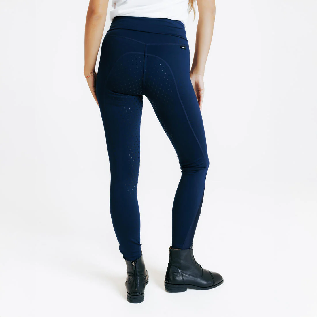 Women's Horse Riding Full Grip Leggings 500 - Image 16