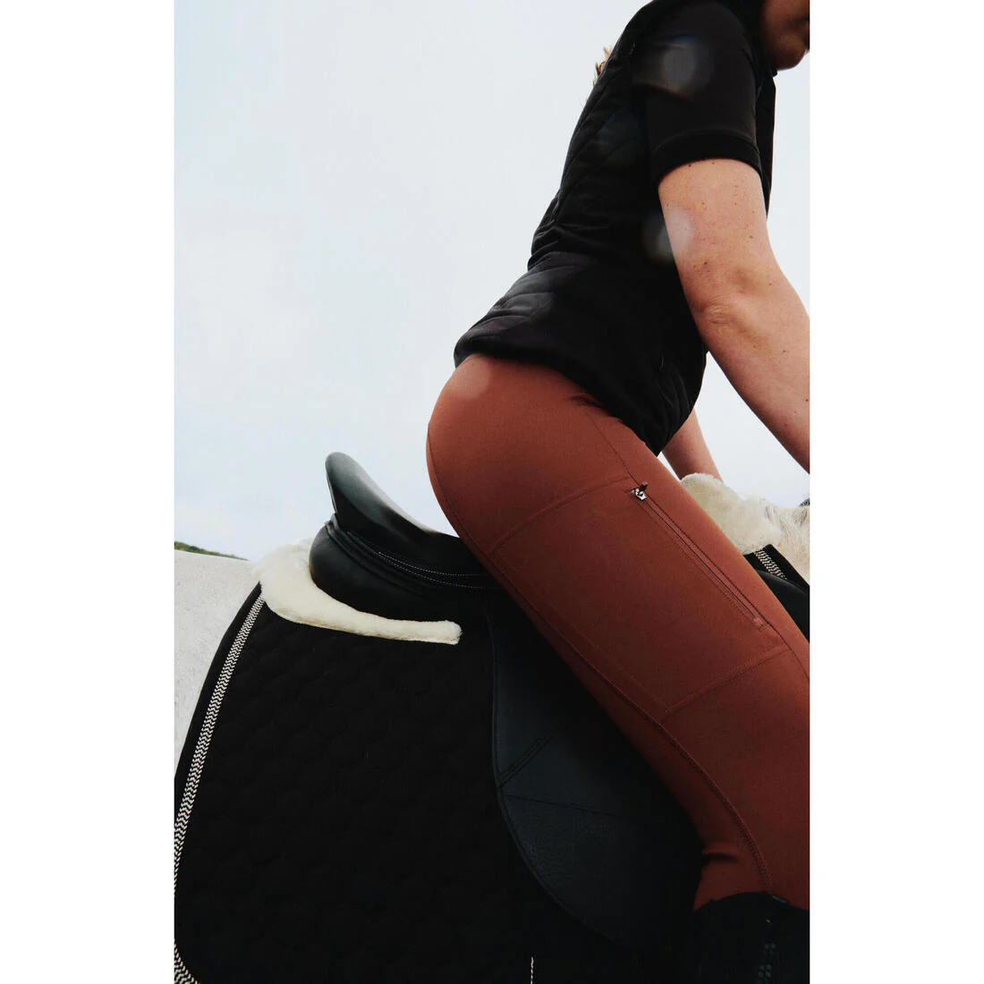 Women's Horse Riding Full Grip Leggings 500 - Image 27