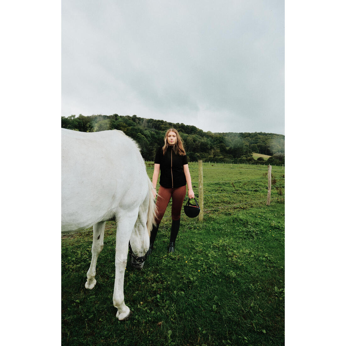 Women's Horse Riding Full Grip Leggings 500 - Image 29